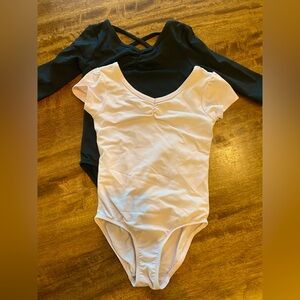DANSKIN Now Toddler Ballet Bundle, Leotards, Skirts, Shorts, Black/Pink, XS 4/5